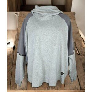 Under Armour Women's Project Rock Allday Hustle Hoodie XS Gray Oversized